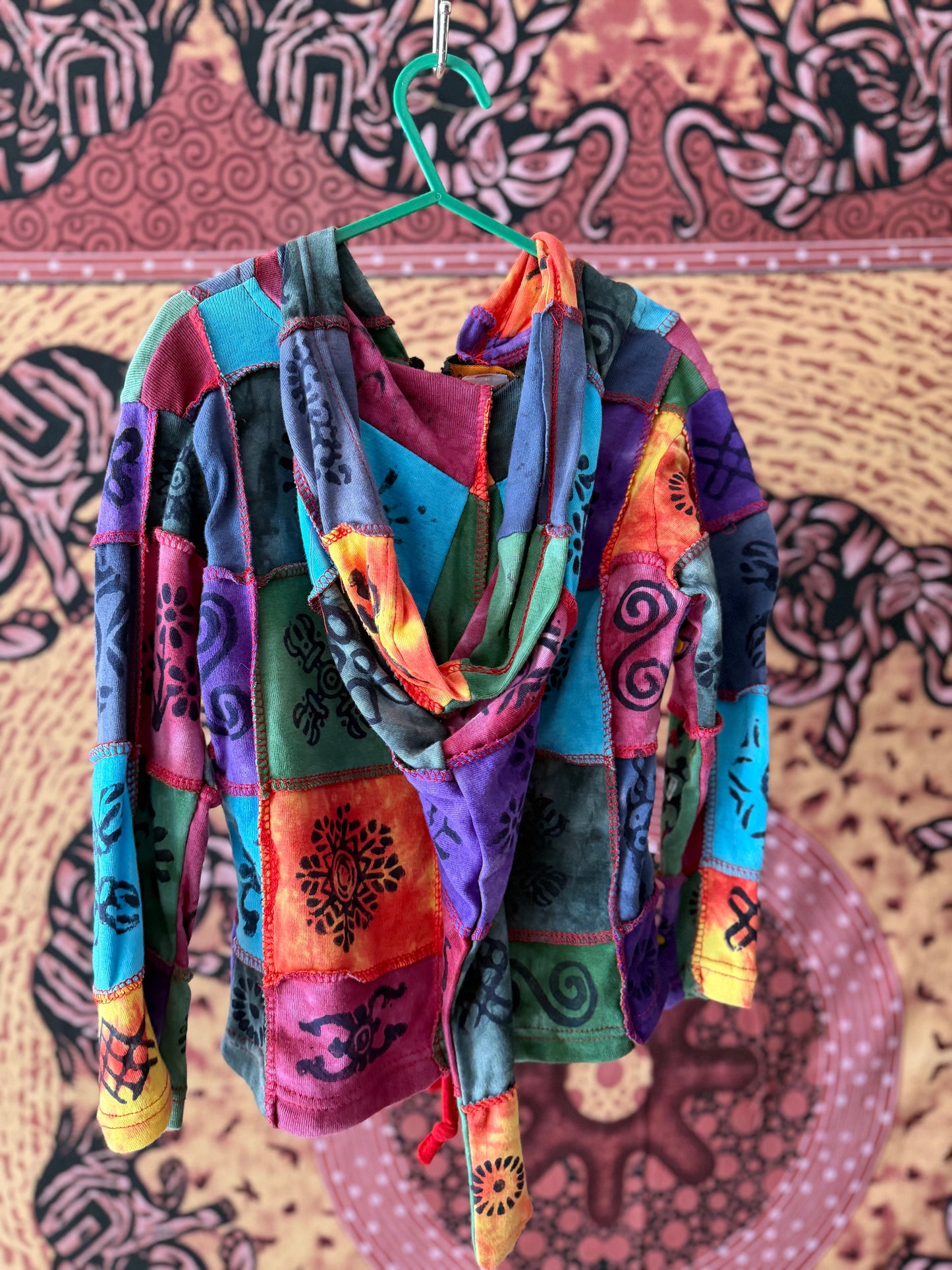 Gheri Patchwork Hoodie