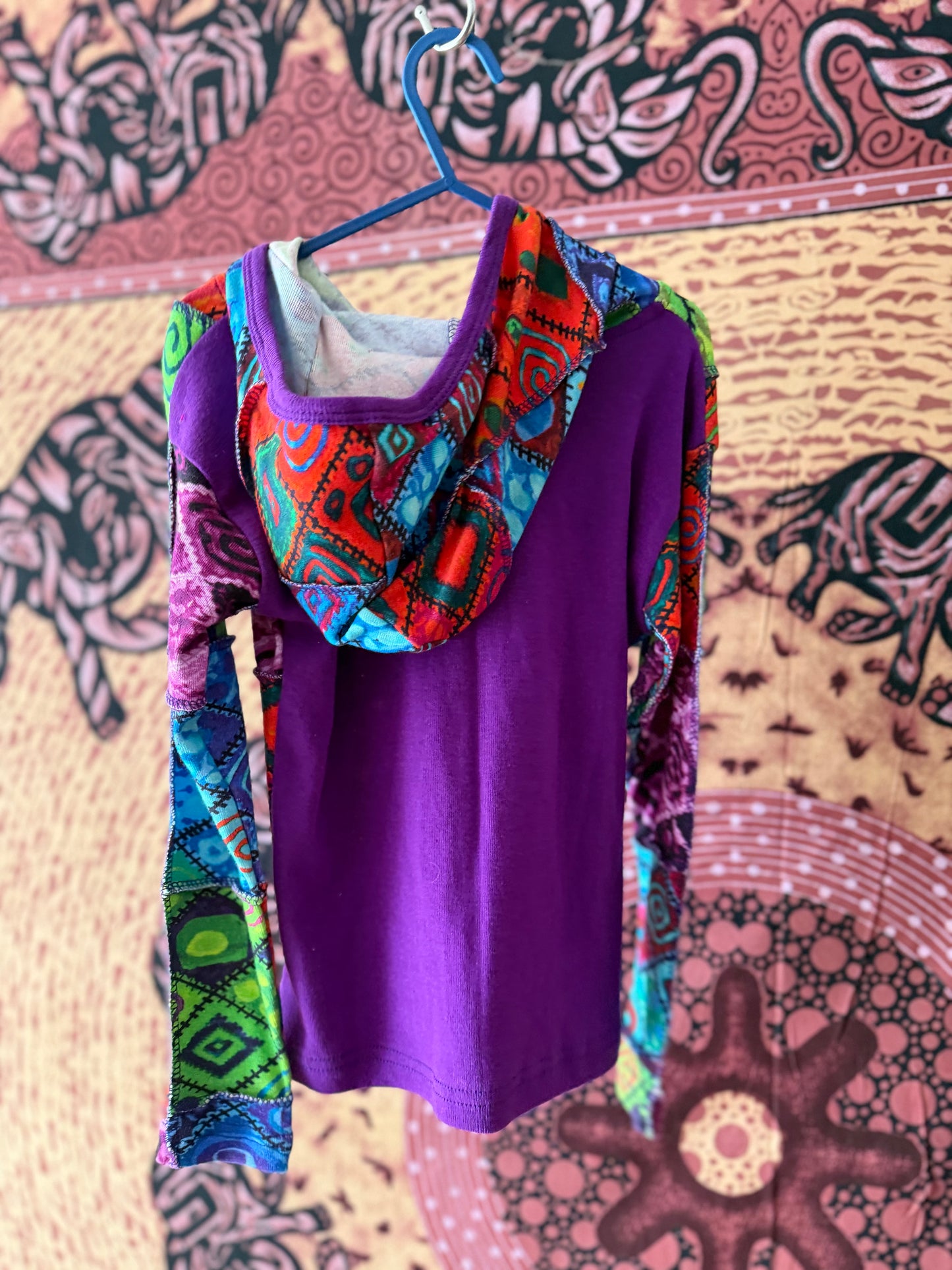 Gheri Patchwork hoodie