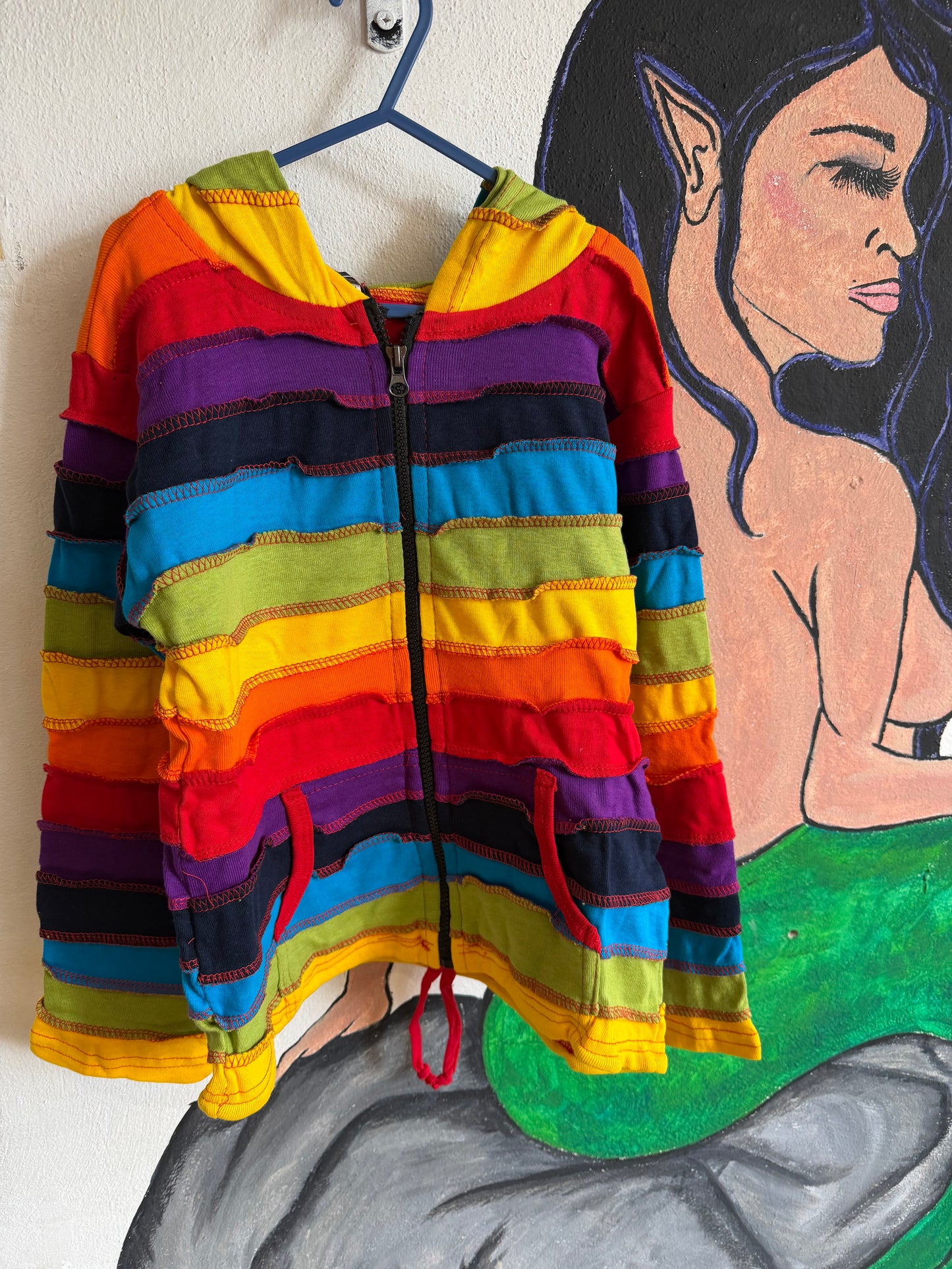 Gheri Rainbow Hoodie -  Stripes