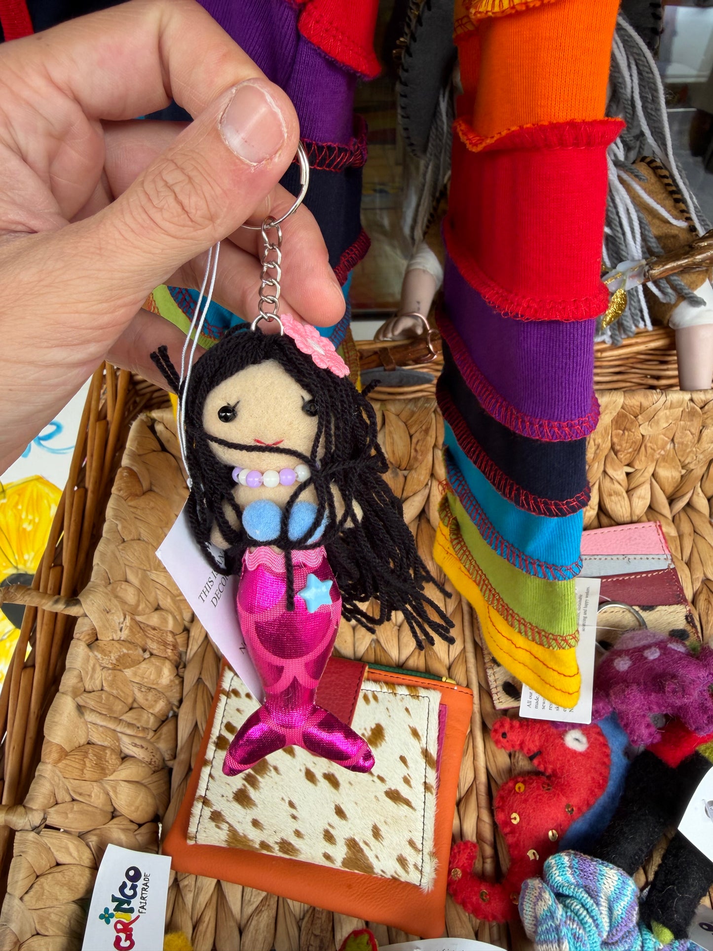 Gringo Felt Keyring