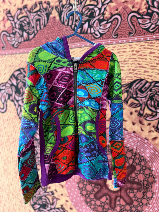 Gheri Patchwork hoodie