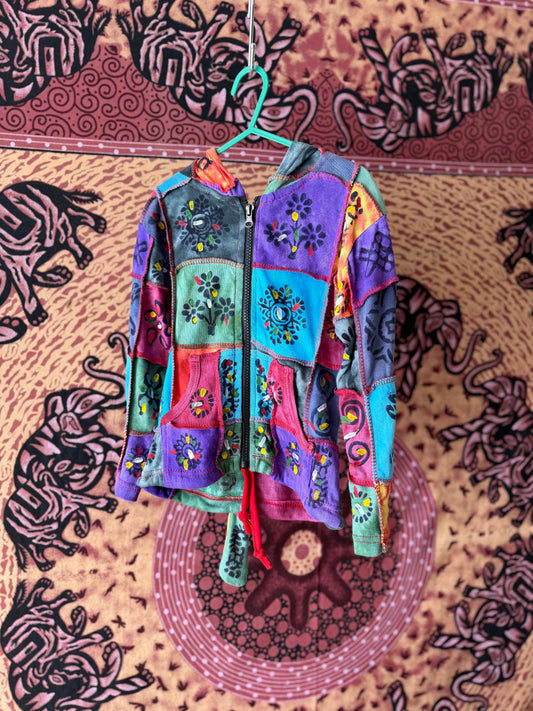 Gheri Patchwork Hoodie