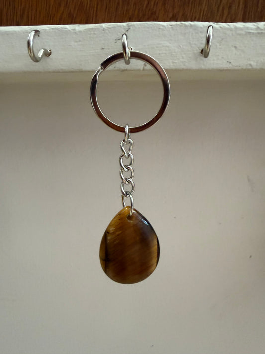 Tigers Eye Keychain