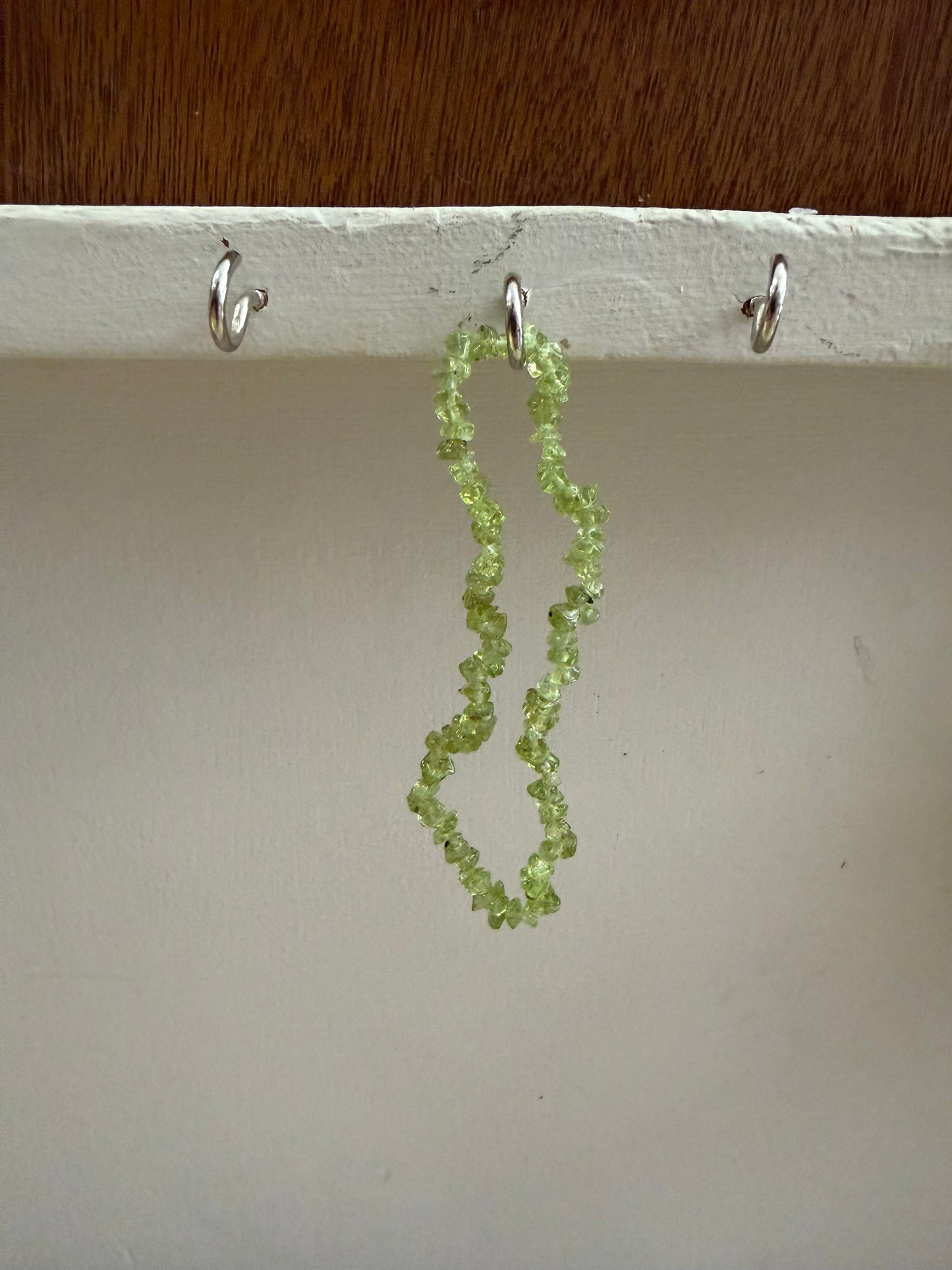 Peridot Chip Bracelet