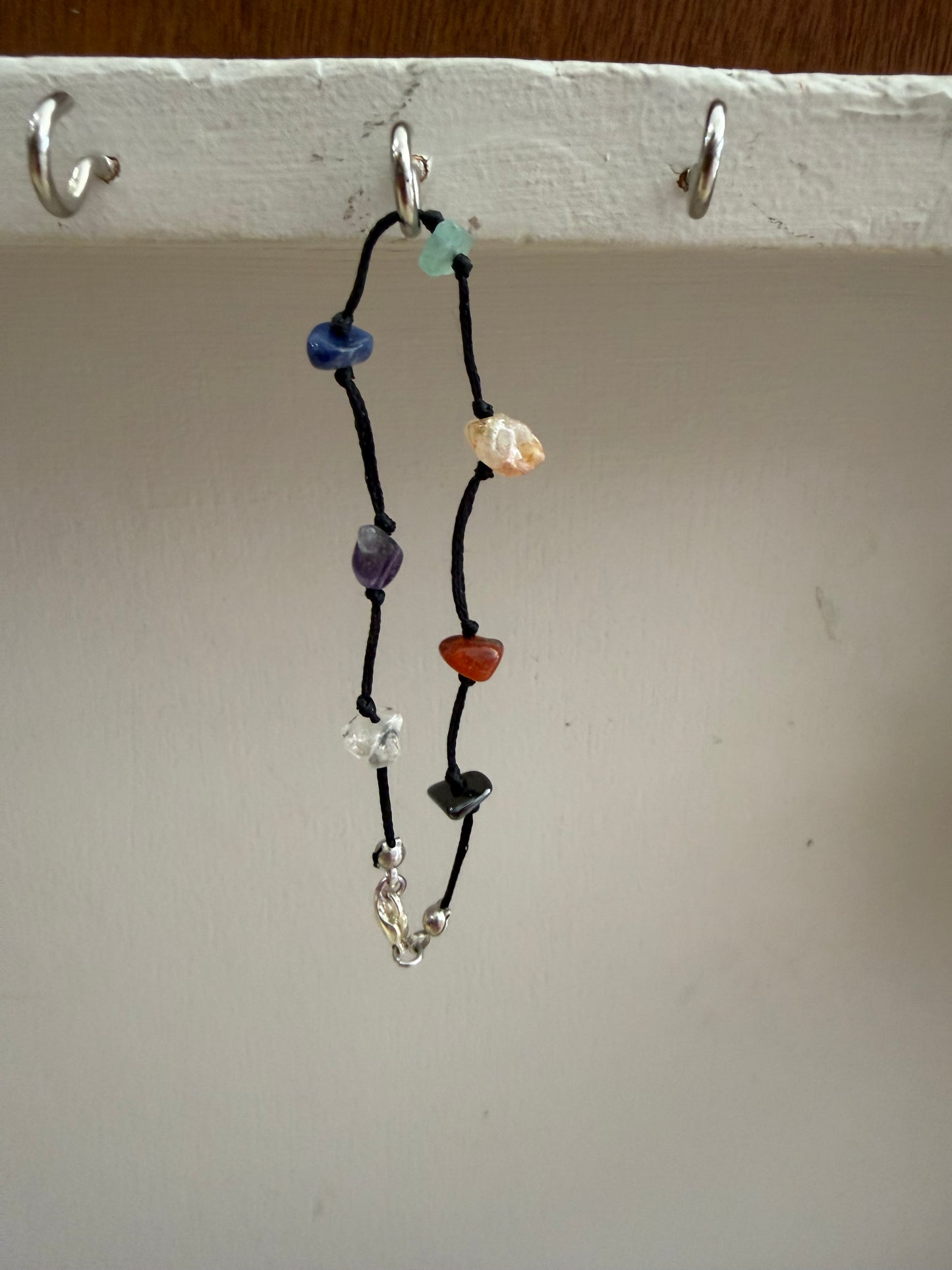 Chakra Chip Clasp Bracelet