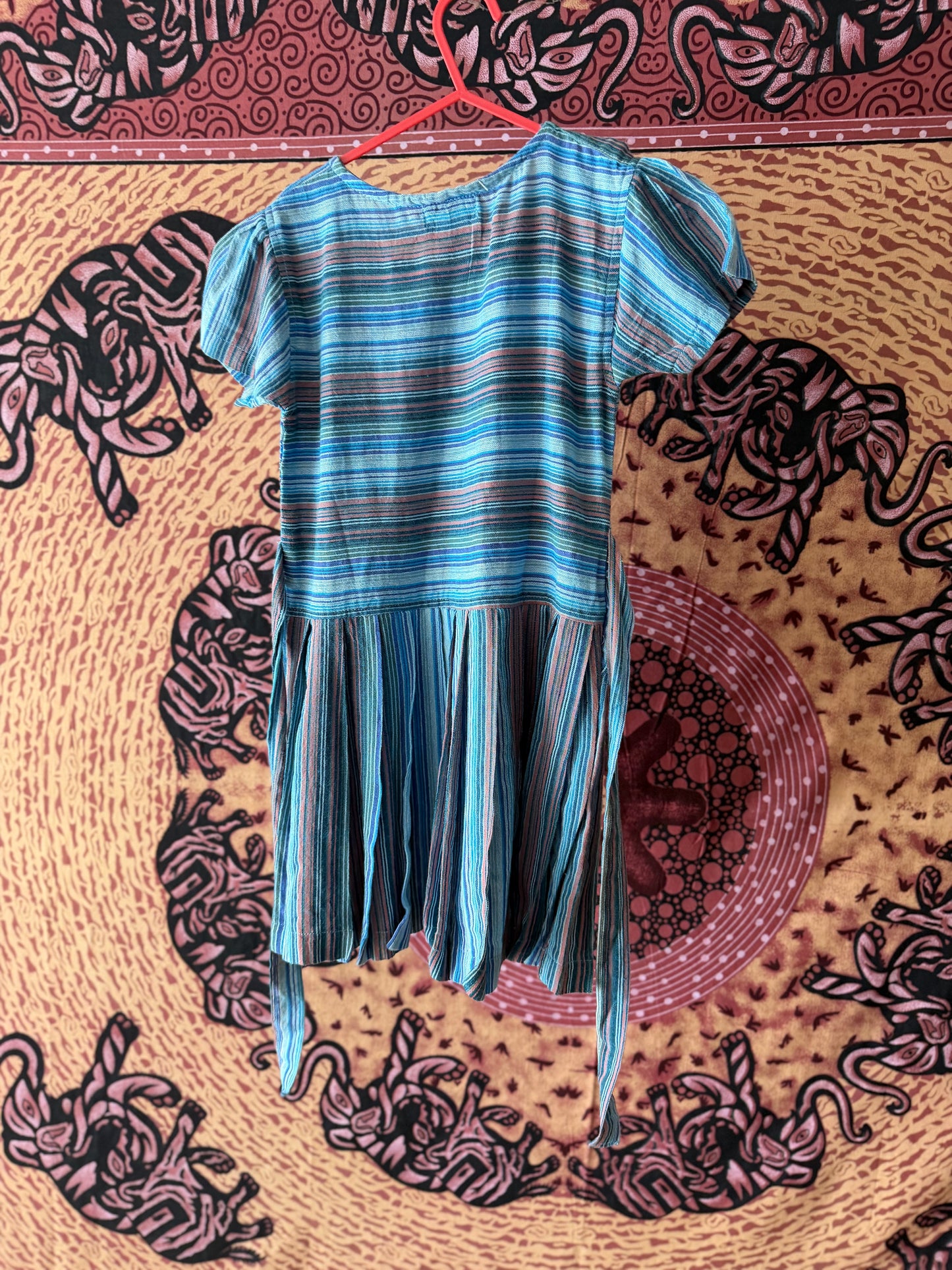 Little Kathmandu Blue Striped Dress